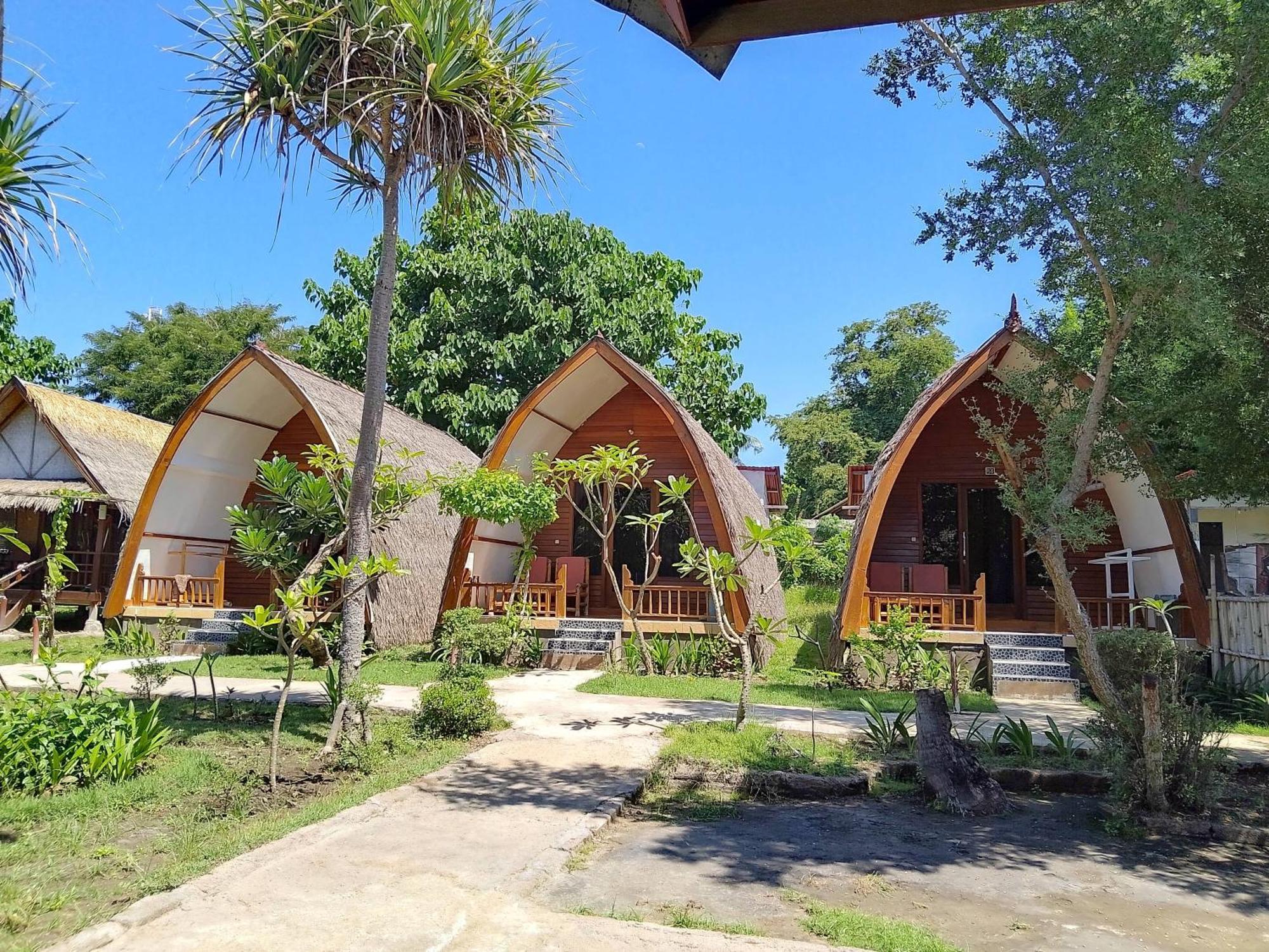 We'Be Cottages Gili Meno Exteriör bild